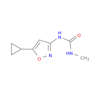 Urea, N-(5-cyclopropyl-3-isoxazolyl)-N'-methyl-