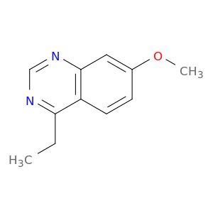 Quinazoline, 4-ethyl-7-methoxy-