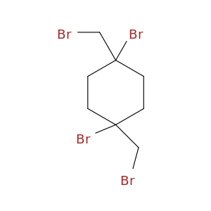 Cyclohexane, 1,4-dibromo-1,4-bis(bromomethyl)-