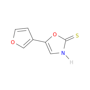 2(3H)-Oxazolethione, 5-(3-furanyl)-