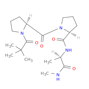 D-Alaninamide, 1-(2,2-dimethyl-1-oxopropyl)-L-prolyl-L-prolyl-N-methyl-