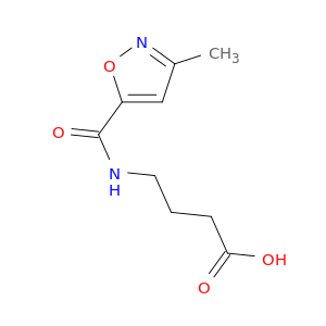 Butanoic acid,4-[[(3-methyl-5-isoxazolyl)carbonyl]amino]-