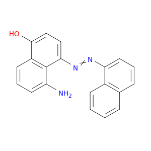 1-Naphthalenol, 5-amino-4-(1-naphthalenylazo)-