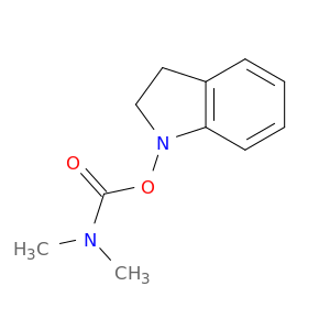 Carbamic acid,dimethyl-, 2,3-dihydro-1H-indol-5-yl ester (9CI)
