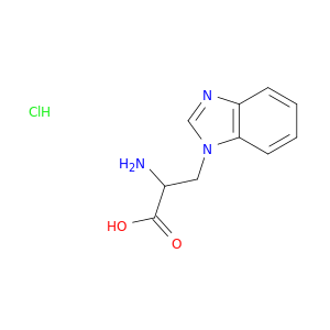 2-Amino-3-(1H-1,3-benzodiazol-1-yl)propanoic Acid Hydrochloride