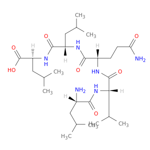 L-Leucine, L-leucyl-L-valyl-L-glutaminyl-L-leucyl-