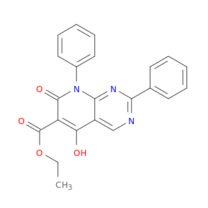 Ethyl 5-hydroxy-7-oxo-2,8-diphenyl-7,8-dihydropyrido[2,3-d]pyrimidine-6-carboxylate