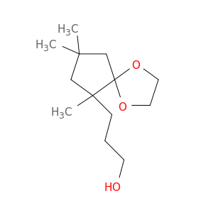 1,4-Dioxaspiro[4.4]nonane-6-propanol, 6,8,8-trimethyl-