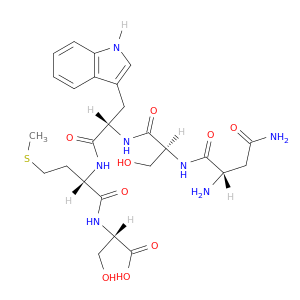 L-Serine, L-asparaginyl-L-seryl-L-tryptophyl-L-methionyl-
