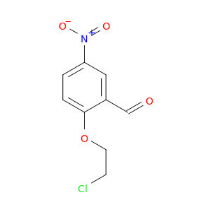 2-(2-氯乙氧基)-5-硝基苯甲醛