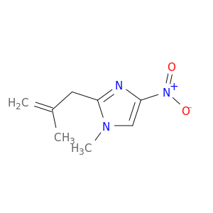 1H-Imidazole,1-methyl-2-(2-methyl-1-propen-1-yl)-4-nitro-