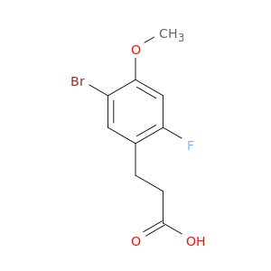 3-(5-溴-2-氟-4-甲氧苯基)丙酸