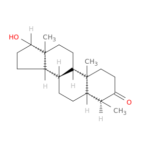 (4α,5α,17β)-17-羟基-4-甲基androstan-3-one