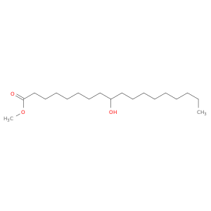 Octadecanoic acid, 9-hydroxy-, methyl ester
