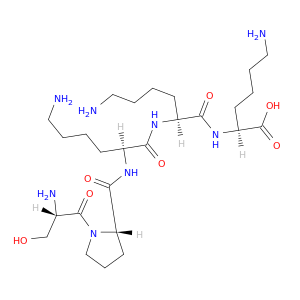 L-Lysine, L-seryl-L-prolyl-L-lysyl-L-lysyl-