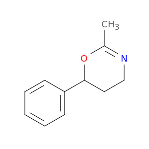 4H-1,3-Oxazine, 5,6-dihydro-2-methyl-6-phenyl-