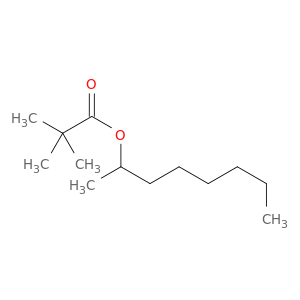 Propanoic acid, 2,2-dimethyl-, 1-methylheptyl ester
