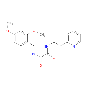 N1-(2,4-二甲氧基苄基)-N2-(2-(吡啶-2-基)乙基)草酰胺