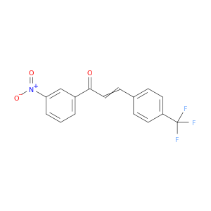 2-Propen-1-one, 1-(3-nitrophenyl)-3-[4-(trifluoromethyl)phenyl]-