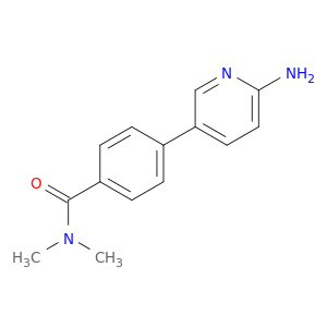 4-(6-Aminopyridin-3-yl)-N,N-dimethylbenzamide