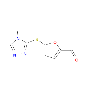 5-(4H-1,2,4-TRIAZOL-3-YLTHIO)-2-FURALDEHYDE