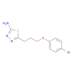 1,3,4-Thiadiazol-2-amine, 5-[3-(4-bromophenoxy)propyl]-