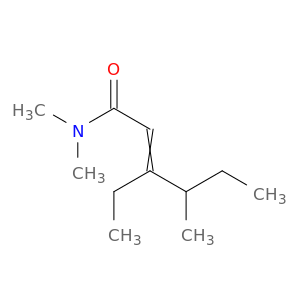 2-Hexenamide, 3-ethyl-N,N,4-trimethyl-