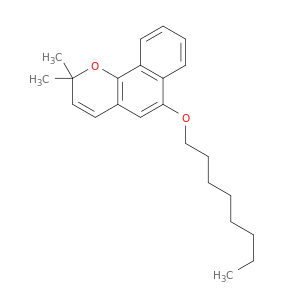 2H-Naphtho[1,2-b]pyran, 2,2-dimethyl-6-(octyloxy)-
