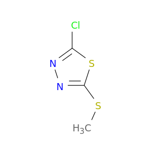 2-氯-5-(甲硫基)-1,3,4-噻二唑