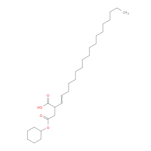 4-Cyclohexyl hydrogen 2-octadecenylsuccinate