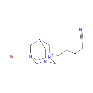 3,5,7-Triaza-1-azoniatricyclo[3.3.1.13,7]decane, 1-(4-cyanobutyl)-, bromide (1:1)