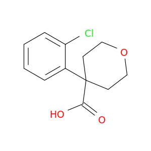 4-(2-chlorophenyl)oxane-4-carboxylic acid