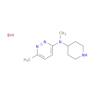 N,6-dimethyl-N-(piperidin-4-yl)pyridazin-3-amine hydrobromide