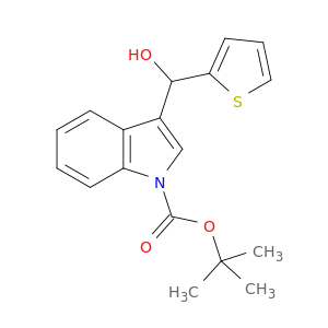 1-BOC-3-[hydroxy(thiophen-2-yl)Methyl]indole