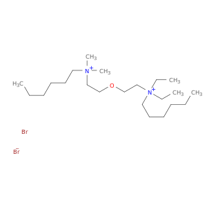 1-Hexanaminium,N-[2-[2-(diethylhexylammonio)ethoxy]ethyl]-N,N-dimethyl-, dibromide (9CI)