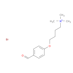 1-Butanaminium, 4-(4-formylphenoxy)-N,N,N-trimethyl-, bromide