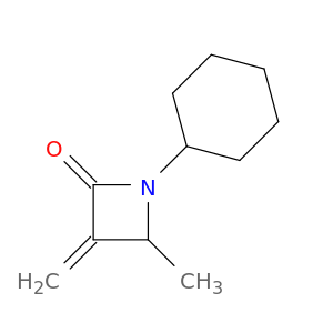 2-Azetidinone, 1-cyclohexyl-4-methyl-3-methylene-