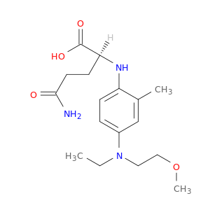L-Glutamine, N-[4-[ethyl(2-methoxyethyl)amino]-2-methylphenyl]-