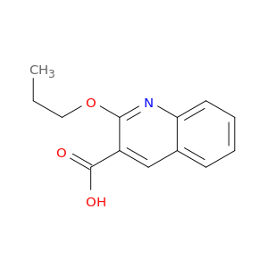 2-丙氧基-3-喹啉羧酸