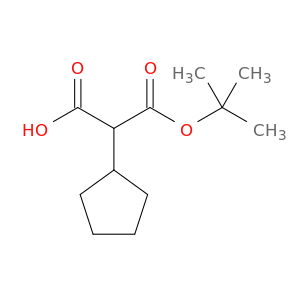 3-(叔丁氧基)-2-环戊基-3-氧丙二酸