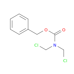 Carbamic acid, bis(chloromethyl)-, phenylmethyl ester