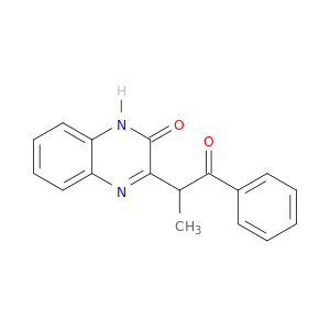 2(1H)-Quinoxalinone, 3-(1-methyl-2-oxo-2-phenylethyl)-