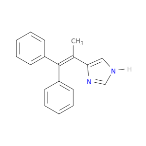 1H-Imidazole, 4-(1-methyl-2,2-diphenylethenyl)-