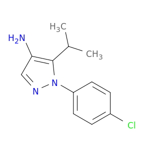 1-(4-chlorophenyl)-5-(propan-2-yl)-1H-pyrazol-4-amine