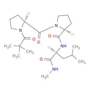 L-Leucinamide, 1-(2,2-dimethyl-1-oxopropyl)-L-prolyl-L-prolyl-N-methyl-