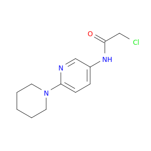 2-Chloro-N-[6-(piperidin-1-yl)pyridin-3-yl]acetamide