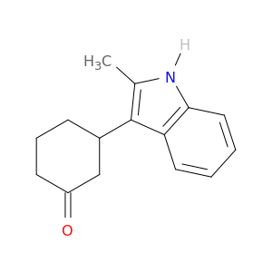 Cyclohexanone, 3-(2-methyl-1H-indol-3-yl)-