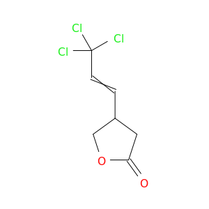 2(3H)-Furanone, dihydro-4-(3,3,3-trichloro-1-propenyl)-