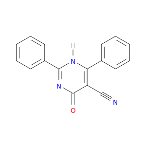 4-Oxo-2,6-diphenyl-1,4-dihydropyrimidine-5-carbonitrile