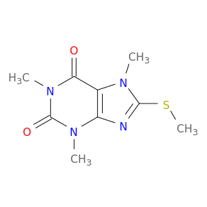 8-(METHYLTHIO)CAFFEINE
